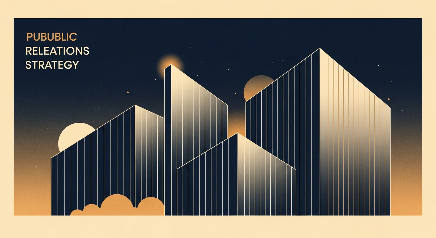 Editorial illustration for: What Should a PR Strategy Include?